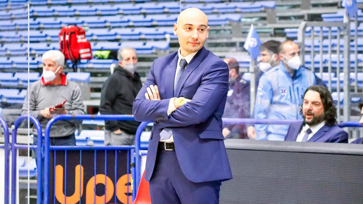 L’assistant coach dell’Allianz Pazienza è Edoardo Rabbolini