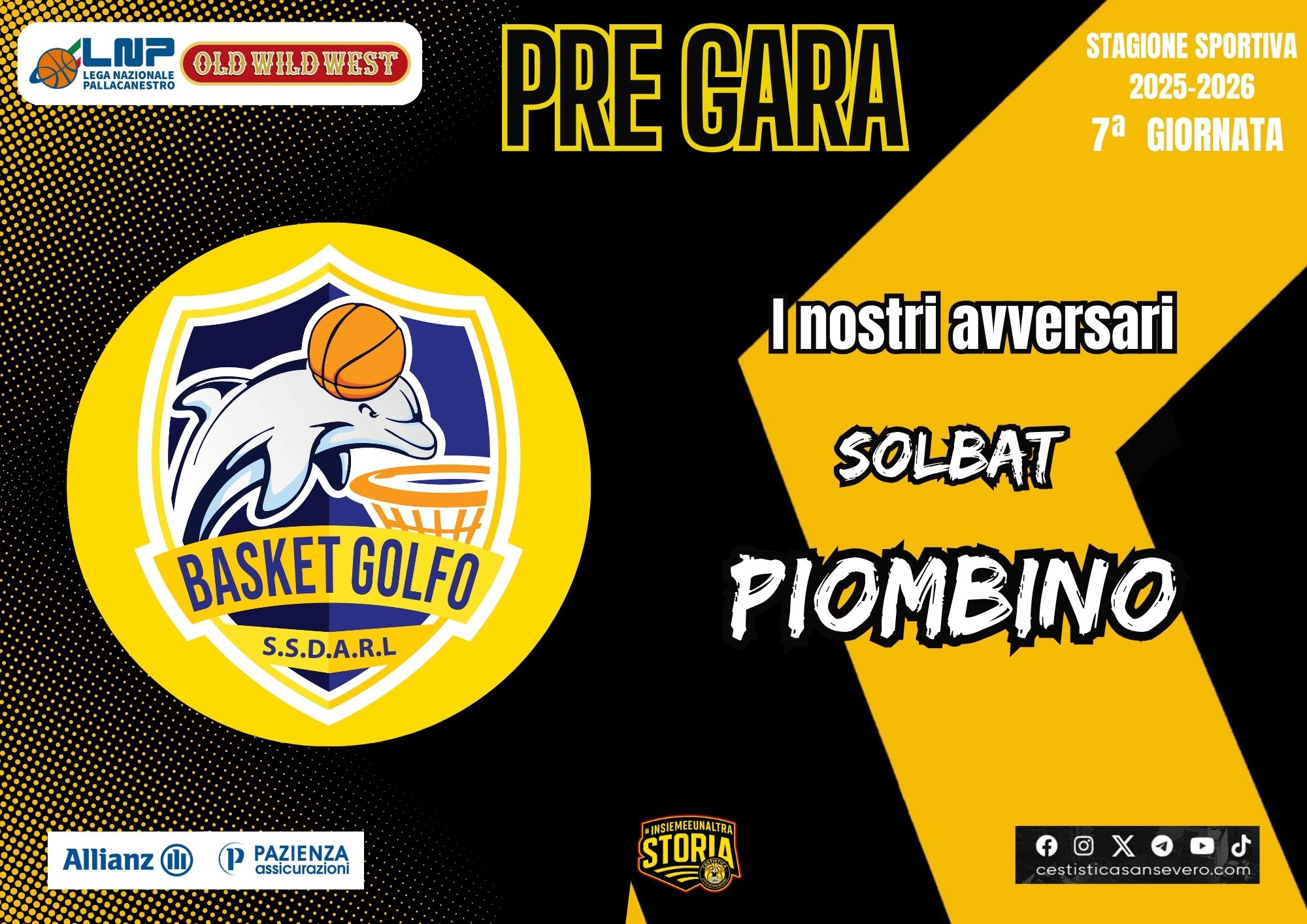 La Allianz Pazienza aspetta Piombino: si gioca per la cinquina!