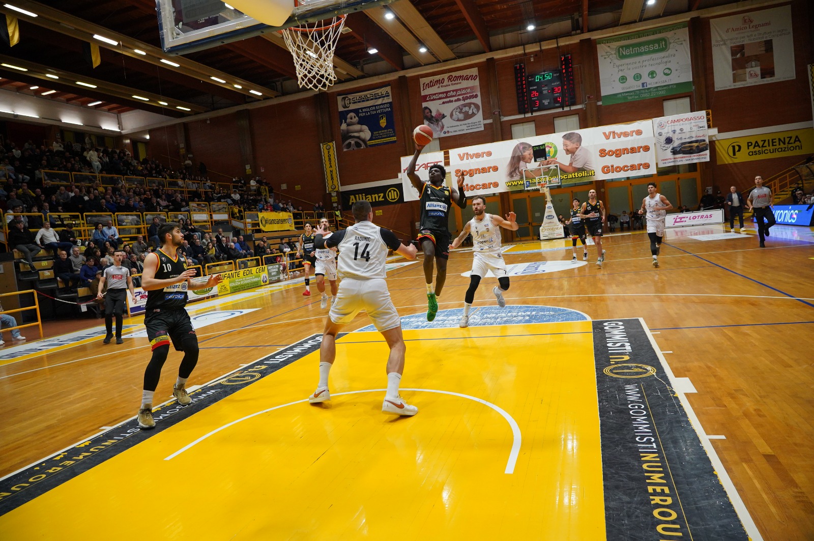 La Cestistica lascia l’anima sul parquet, ma vince la solida Caserta