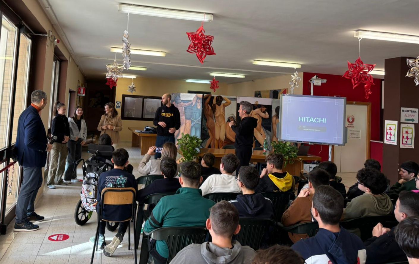 I Neri a scuola di Fair Play: il fair play al Liceo Pestalozzi!