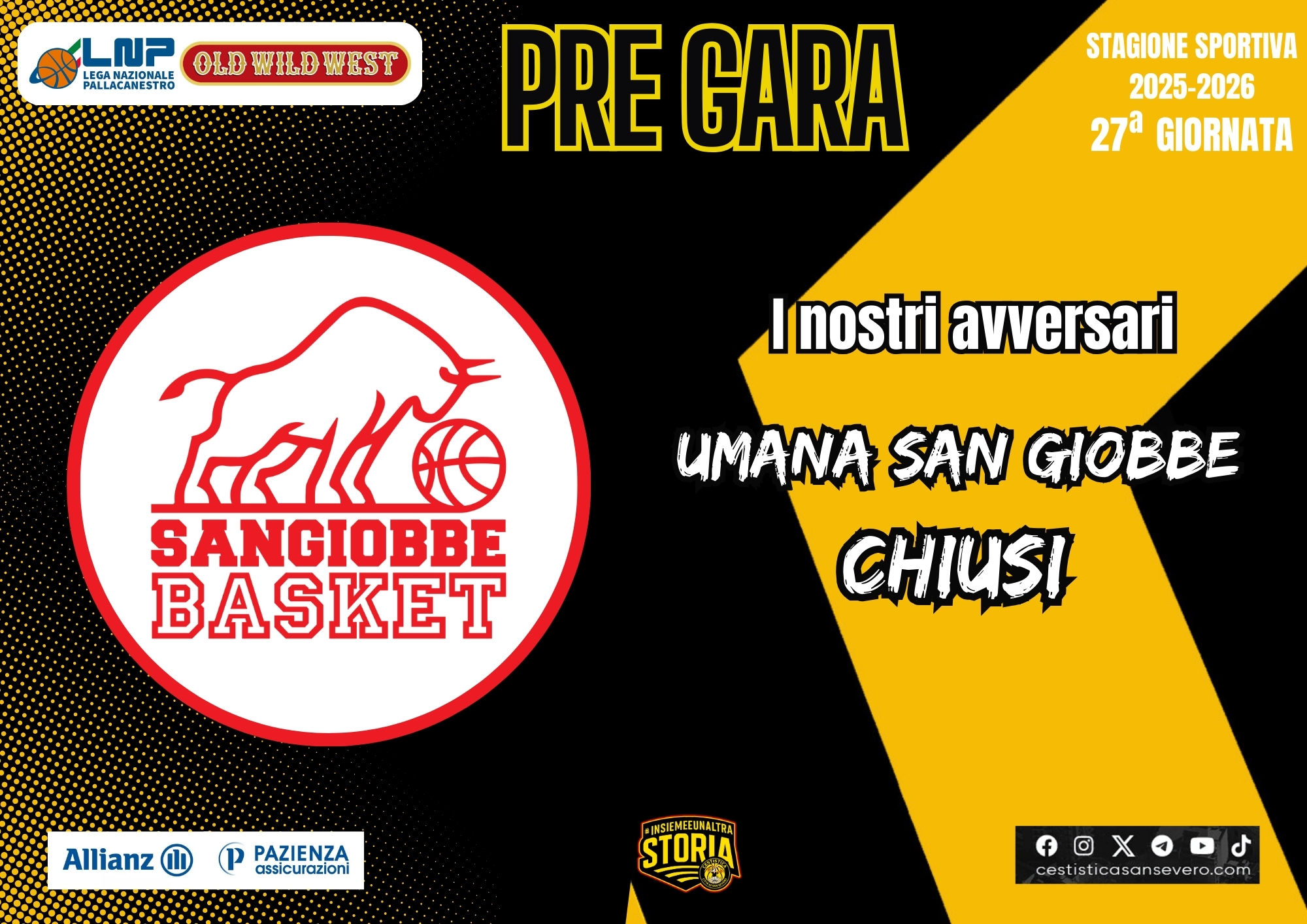Allianz Pazienza: domani contro l’Umana Chiusi