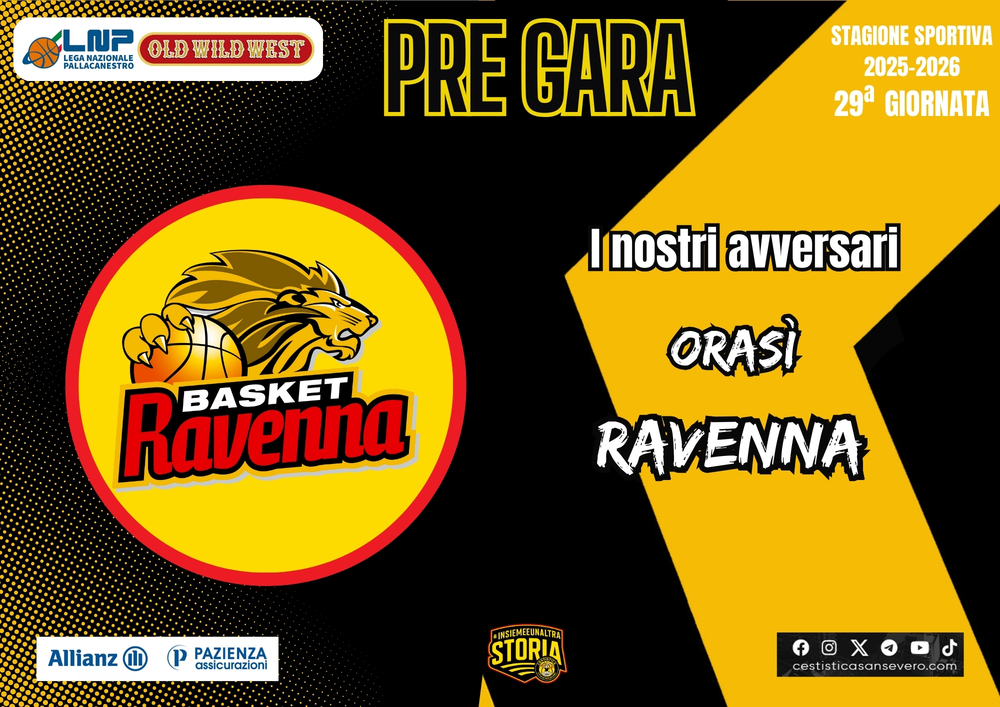 Allianz Pazienza con Ravenna la missione consolidamento