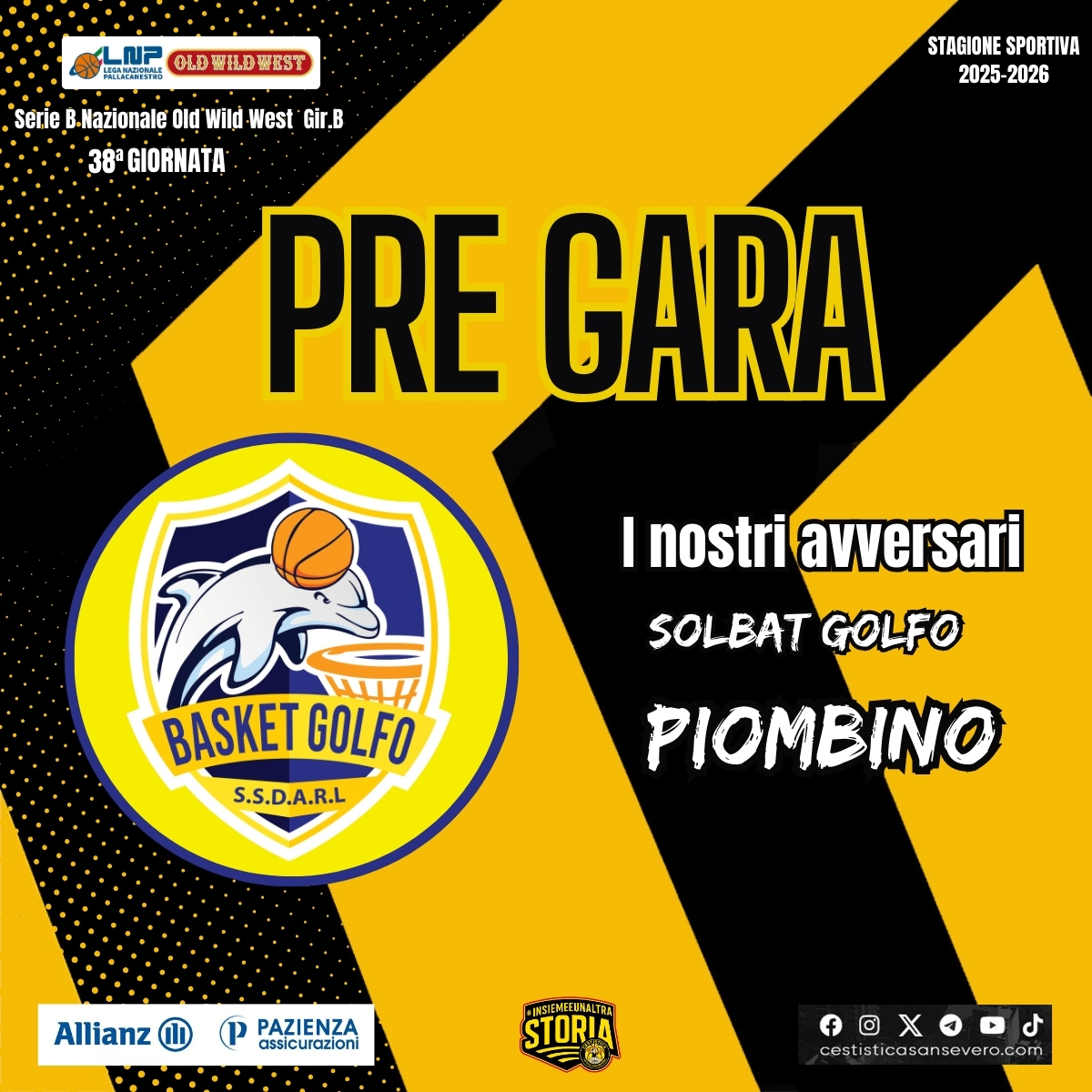 The last dance: la Allianz Pazienza a Piombino