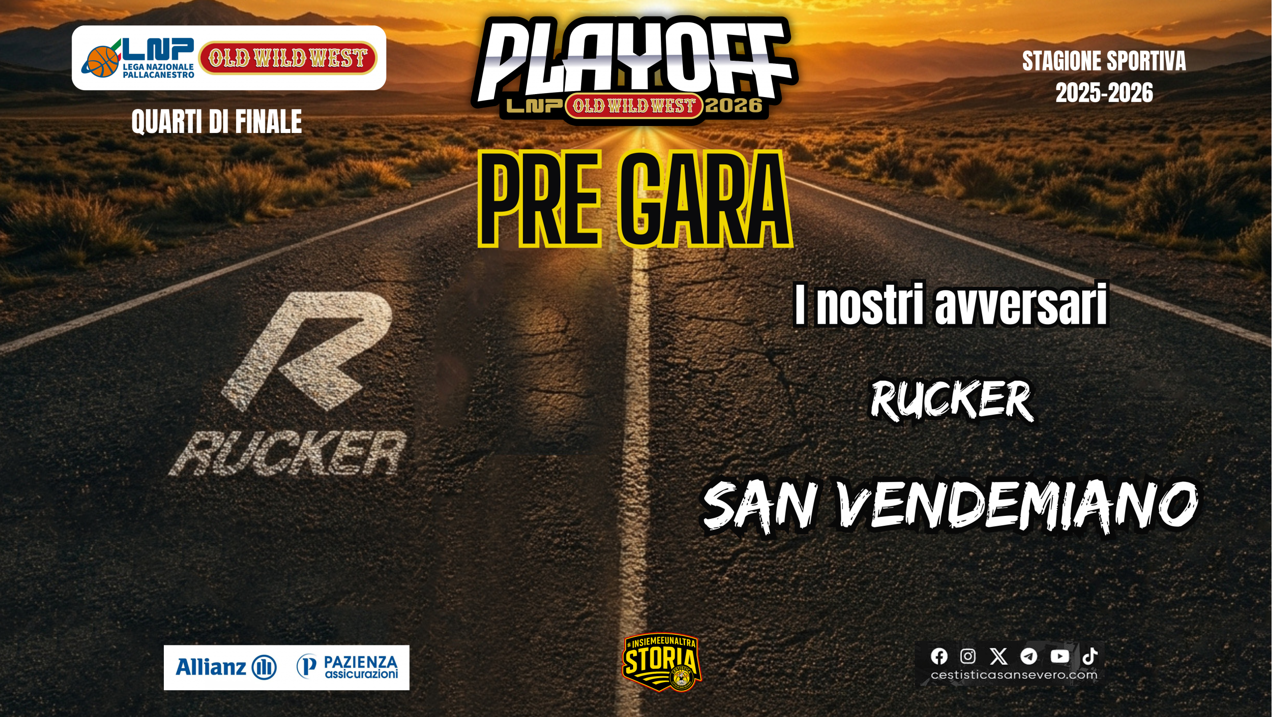 Dal sogno alla realtà: la Allianz Pazienza a San Vendemiano per gara1 play-off