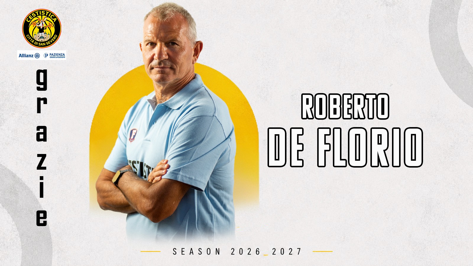 Grazie di tutto, Roberto!